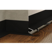 Микроплинтус L Max черный мат