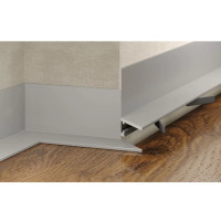 Микроплинтус L Max серебро