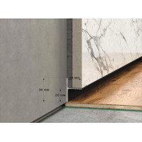 Теневой плинтус универсальный