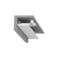 Теневой профиль ТП 6 Белый муар